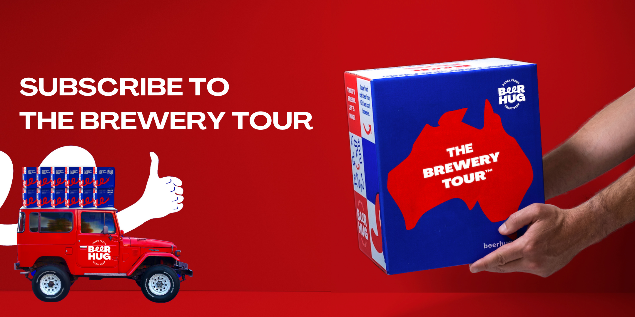 Beer Hug Brewery Tour™ Beer Subscriptions