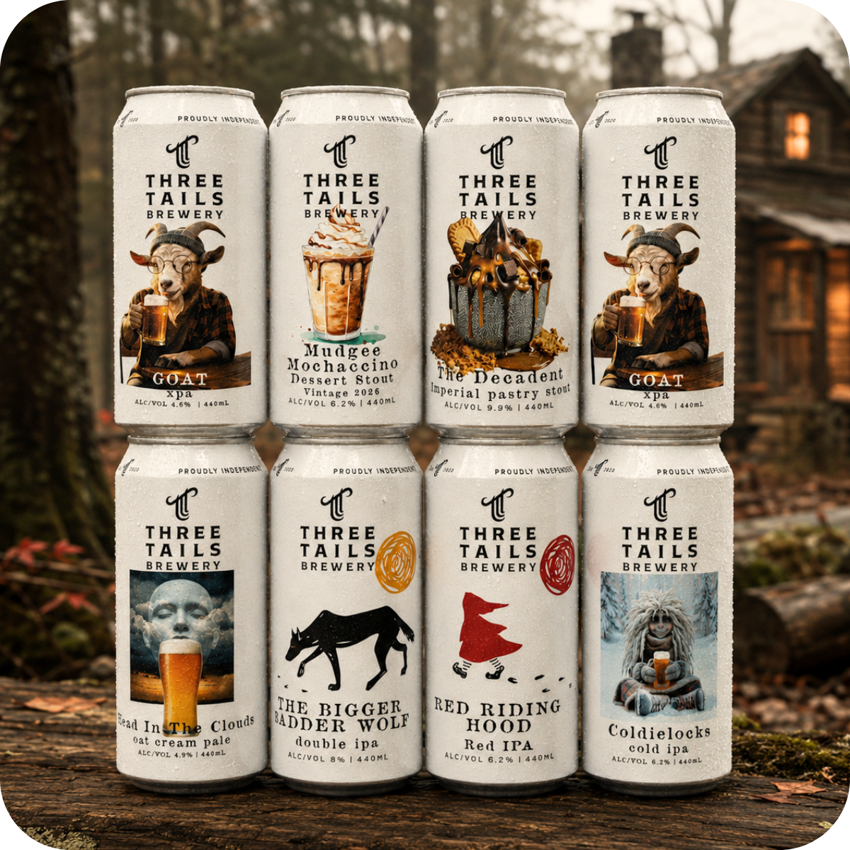 *🤫 Member Only: 🐻Three Tails "Beery Tales" Tasting Box
