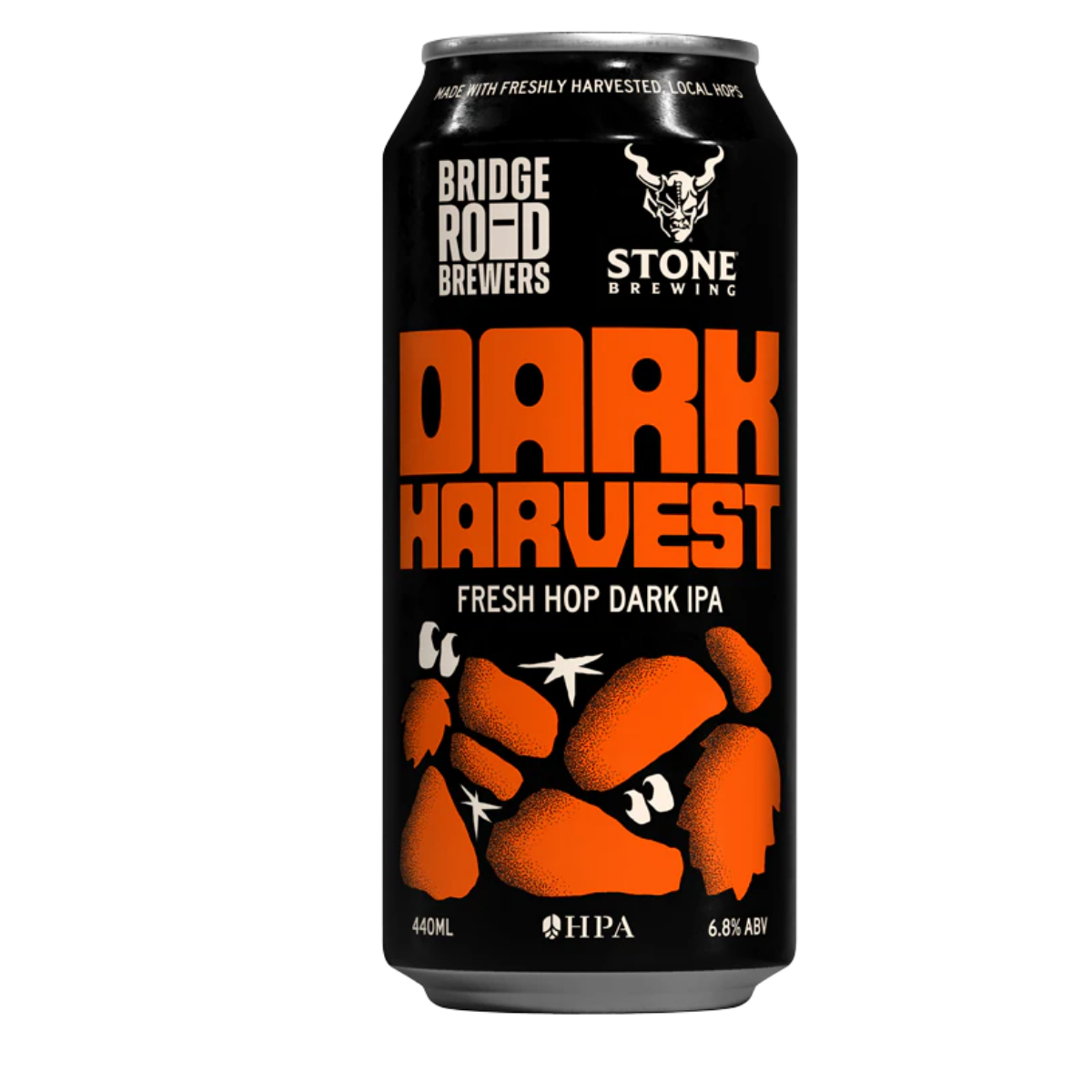 Bridge Road x Stone Brewing 'Dark Harvest' Black IPA 6.8% | 16 x 440mL