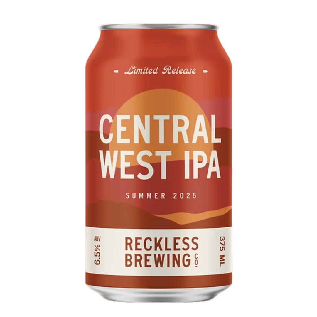 Reckless Brewing 'Central West Coast IPA' 6.5%  | 24 x 375mL