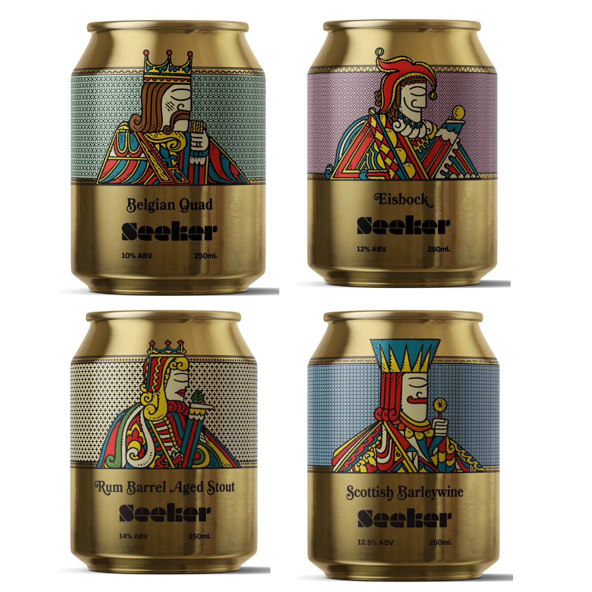 Seeker The Art of Flight: Royalty Edition  | 4 x 4 x 250ml