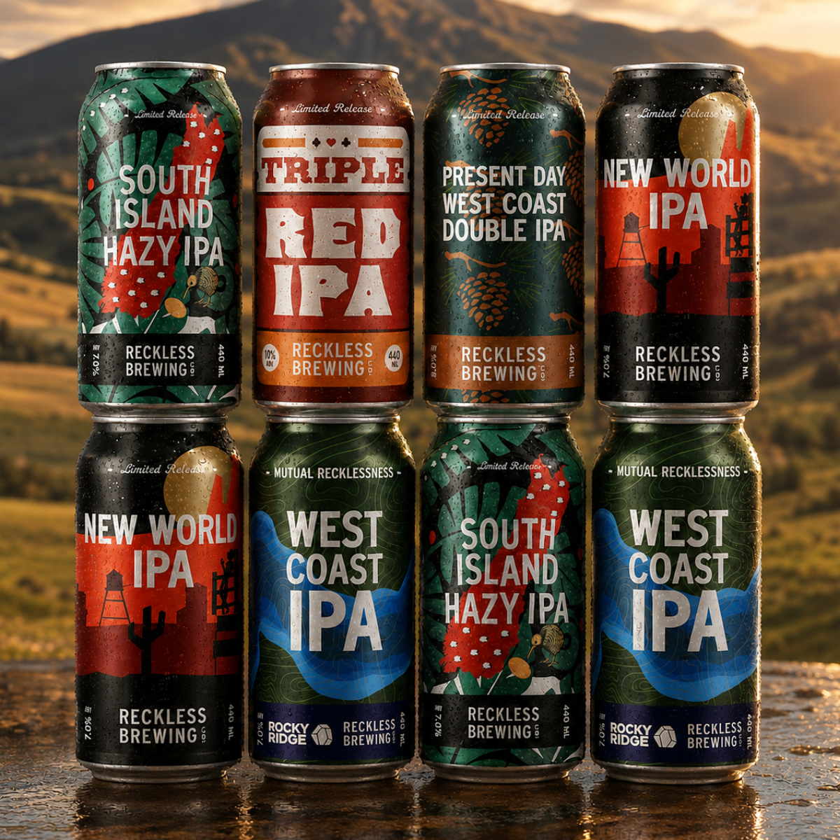 *🍺Member Only: ❤️ Reckless Triple Red Rejoice 8 Pack